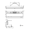 Falmec Okap SHELF 120 Czarny CKMN20.E1P2#ZZZN400F
