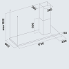 Falmec Okap LUMEN 175 CLUI75.E1P2#NEUI490F