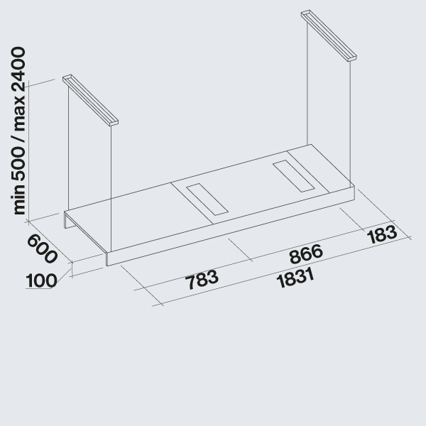 Falmec Okap LIGHT CLTI80.E0P2#NRSN451F