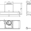 Falmec Okap PARALLEL  CPAW70.E1P1#ZZZN490F