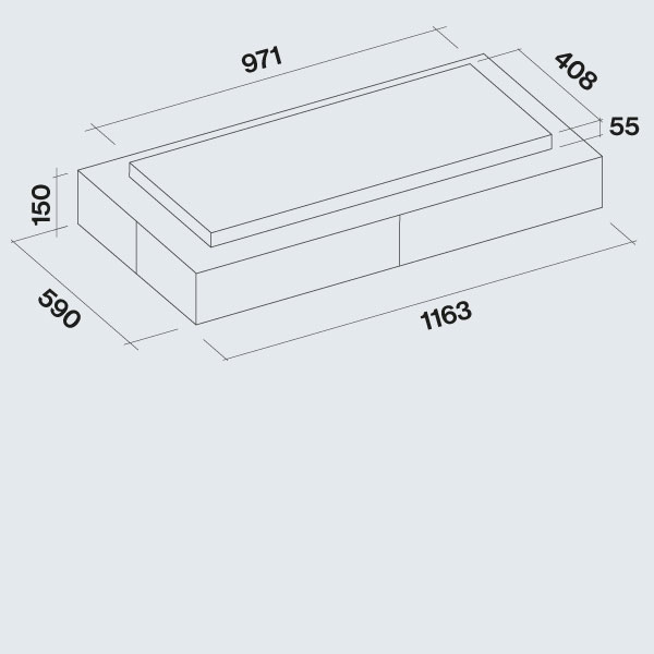 Falmec Okap VEGA Circle.Tech  CVGI15.E0P7#ZZZI461F