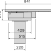 Falmec Okap z płytą ZERO  CUZQ90.05P8#ZZZN460F