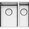 Falmec Zlewozmywak dwukomorowy COMO 31+18 Inox  SCO3118F.00#SSF
