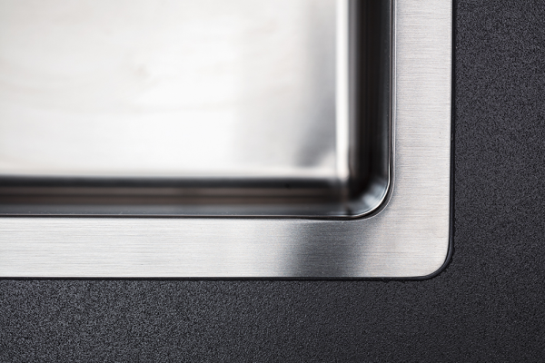 Falmec Zlewozmywak dwukomorowy COMO 31+18 Inox  SCO3118F.00#SSF
