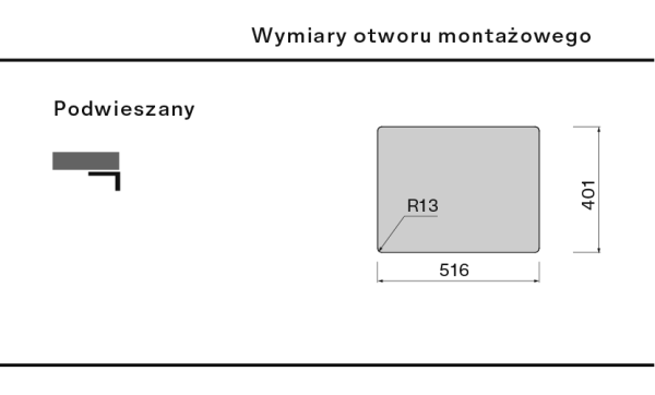 Falmec Zlewozmywak dwukomorowy COMO 18+31 Inox  SCO1831F.00#SSF