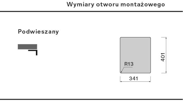 Falmec Zlewozmywak COMO 34 Inox  SCO3400U.00#SSF
