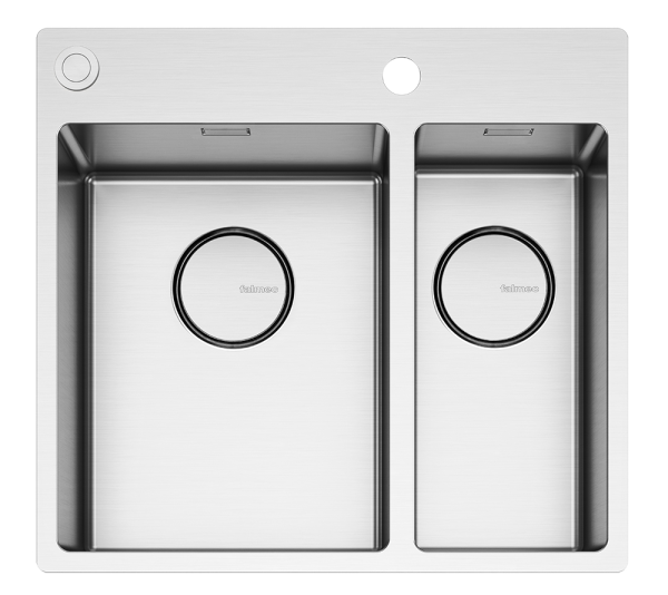 Falmec Zlewozmywak GARDA 31+18 Inox  SGA3118F.00#SSF
