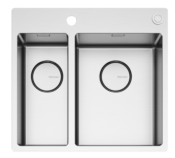 Falmec Zlewozmywak GARDA 18+31 Inox  SGA1831F.00#SSF