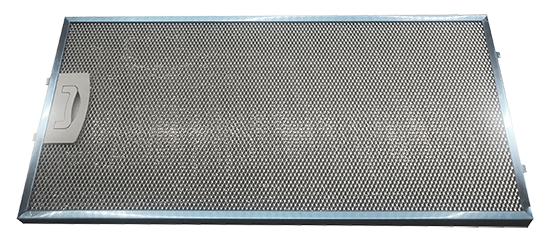 Filtr aluminiowy stały 426x189,5 mm (okap SLIM 50) - SPK3759