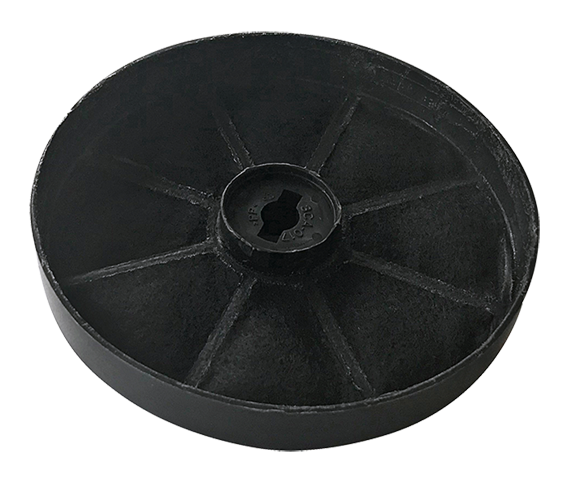 Filtr węglowy typ "L" (okrągły ø150 mm) podwójny (okap SLIM, SLIM PLUS, SLIM VETRO, BASIC PLUS) - ACK00236