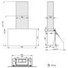 Falmec Okap Cover CCFN85.E0P2#ZZZ9460F