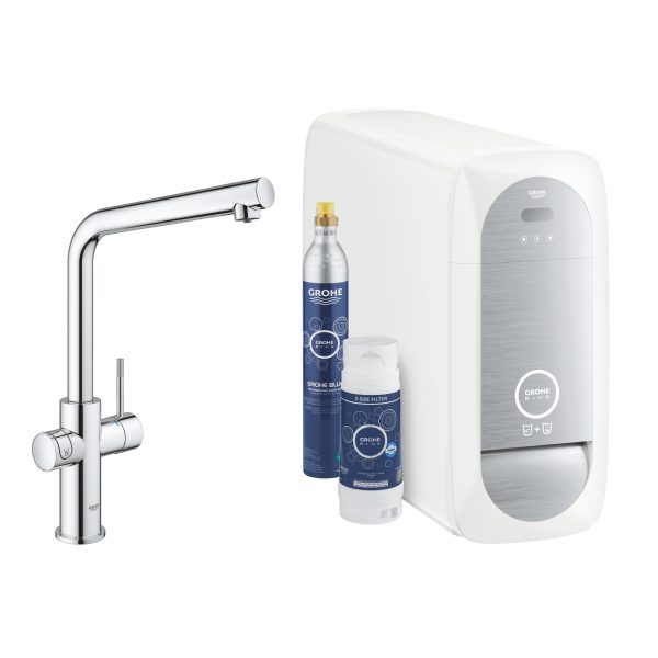 Grohe  GROHE Blue Home Zestaw startowy z wylewką w kształcie L