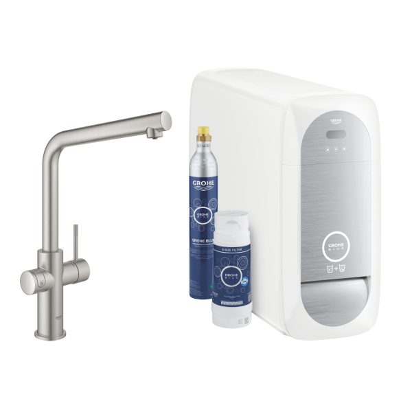 Grohe  GROHE Blue Home Zestaw startowy z wylewką w kształcie L