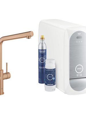 Grohe  GROHE Blue Home Zestaw startowy z wylewką w kształcie L