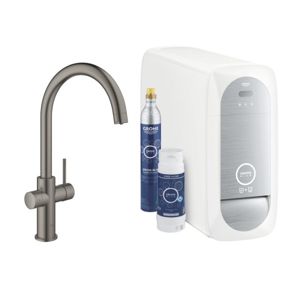 Grohe  GROHE Blue Home Zestaw startowy z wylewką w kształcie C