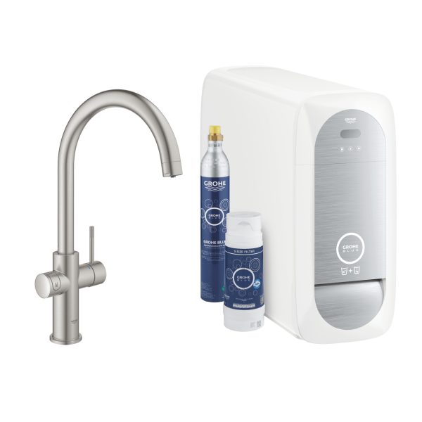 Grohe  GROHE Blue Home Zestaw startowy z wylewką w kształcie C