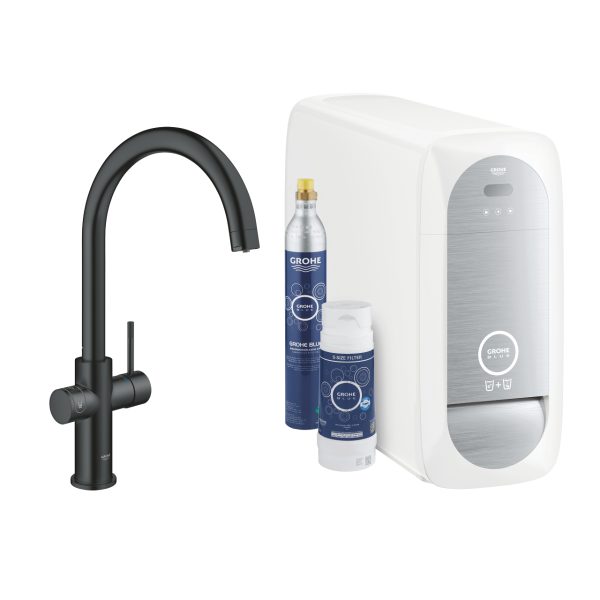 Grohe  GROHE Blue Home Zestaw startowy z wylewką w kształcie C