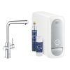 Grohe  GROHE Blue Home Zestaw startowy z wyciąganą wylewką w kształcie L