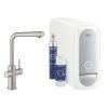 Grohe  GROHE Blue Home Zestaw startowy z wyciąganą wylewką w kształcie L