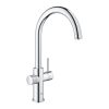Grohe  GROHE Blue Home Zestaw startowy z wylewką w kształcie C