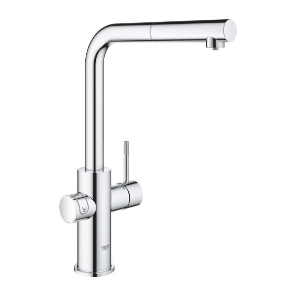 Grohe  GROHE Blue Home Zestaw startowy z wyciąganą wylewką w kształcie L