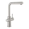 Grohe  GROHE Blue Home Zestaw startowy z wyciąganą wylewką w kształcie L