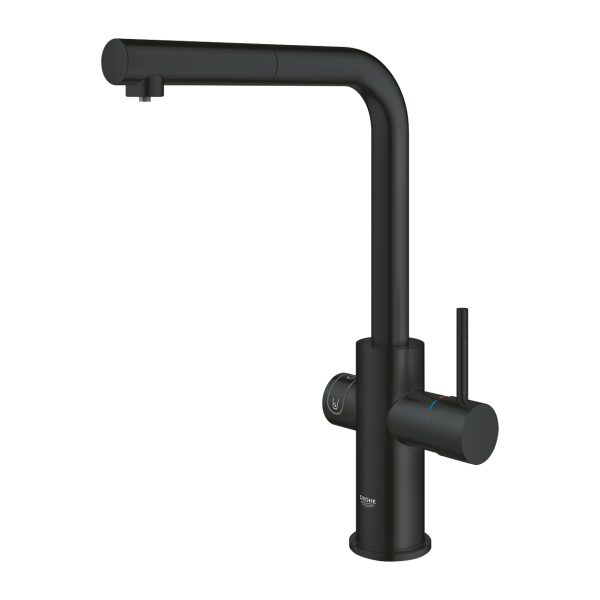 GROHE Blue Home Zestaw startowy z wyciąganą wylewką w kształcie L