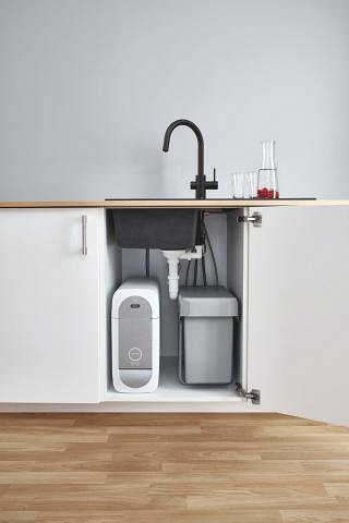 Grohe  GROHE Blue Home Zestaw startowy z wyciąganą wylewką w kształcie C