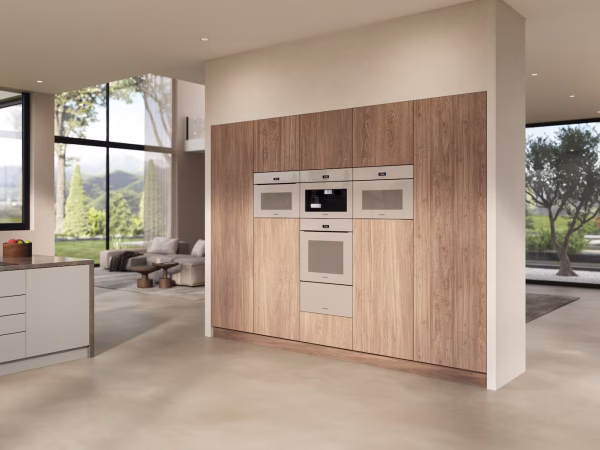 Miele  Bezuchwytowy kompaktowy piekarnik z kuchnią mikrofalową  H 7440 BMX