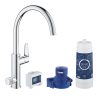 GROHE BLUE PURE Z BATERIĄ FILTRUJĄCA BAUCURVE DUO, CHROM. 30385000