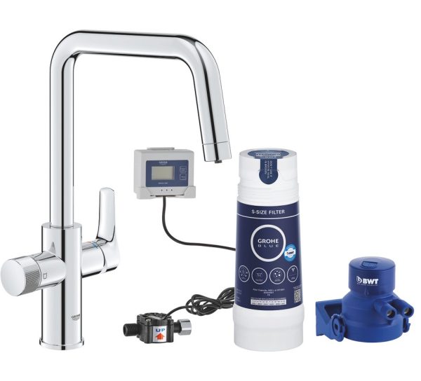 GROHE ZESTAW BLUE PURE VIA WYLEWKA STAŁA, FILTR S CHROM. 30559000