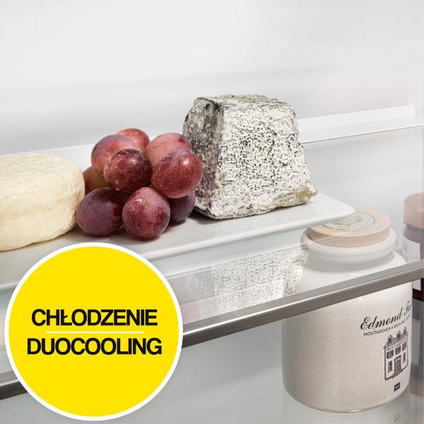 Liebherr  Zintegrowana chłodziarko-zamrażarka z systemem EasyFresh i NoFrost